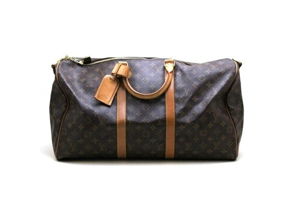 LOUIS VUITTON Keepall Bandouliere Boston Bag Monogram